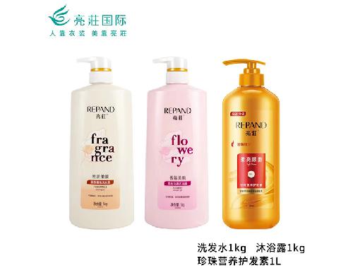 亮莊大瓶洗發(fā)水沐浴露護發(fā)素